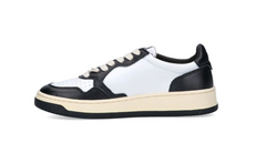 Autry Medalist Low White/Black