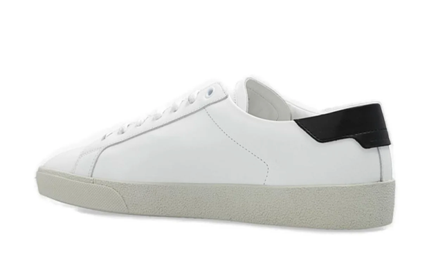 Saint Laurent Court Classic White/Black