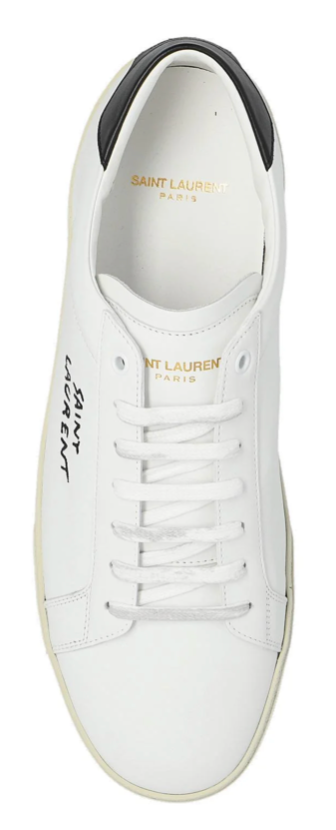 Saint Laurent Court Classic White/Black