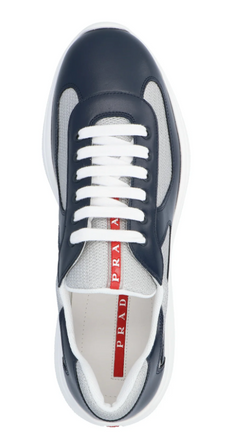 Prada Cup Blu Navy Mesh