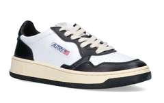 Autry Medalist Low White/Black