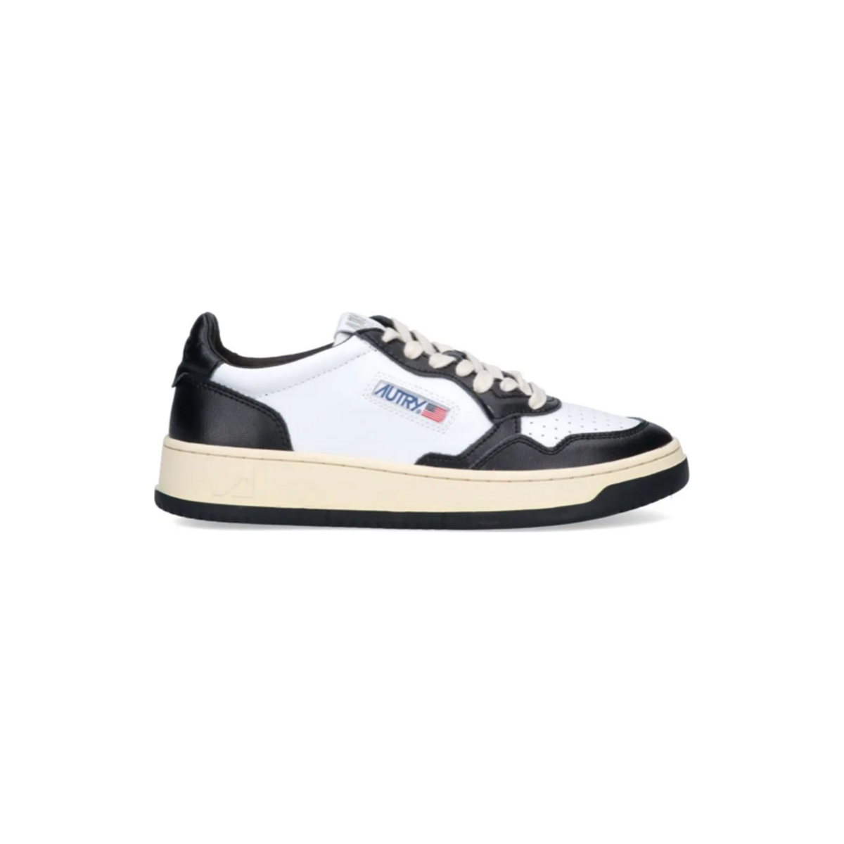 Autry Medalist Low White/Black