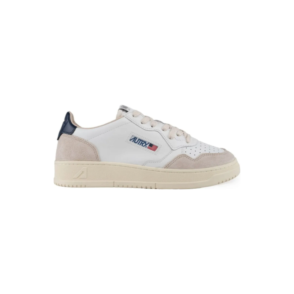 Autry Medalist Low White/Navy