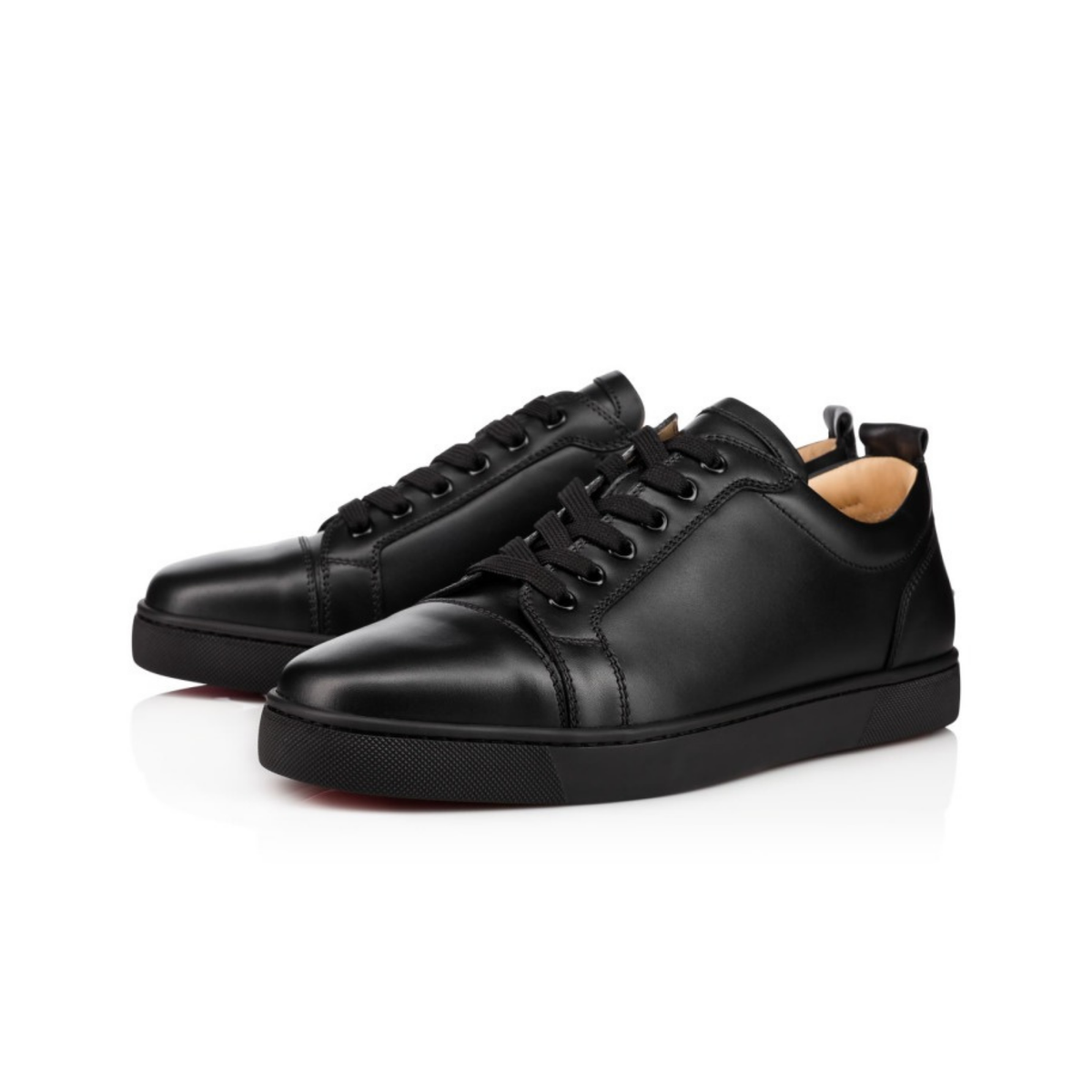 Christian Louboutin Louis Junior Black Leather view 1
