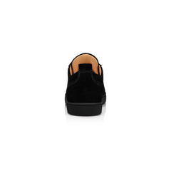 Christian Louboutin Louis Junior Black Suede view 3