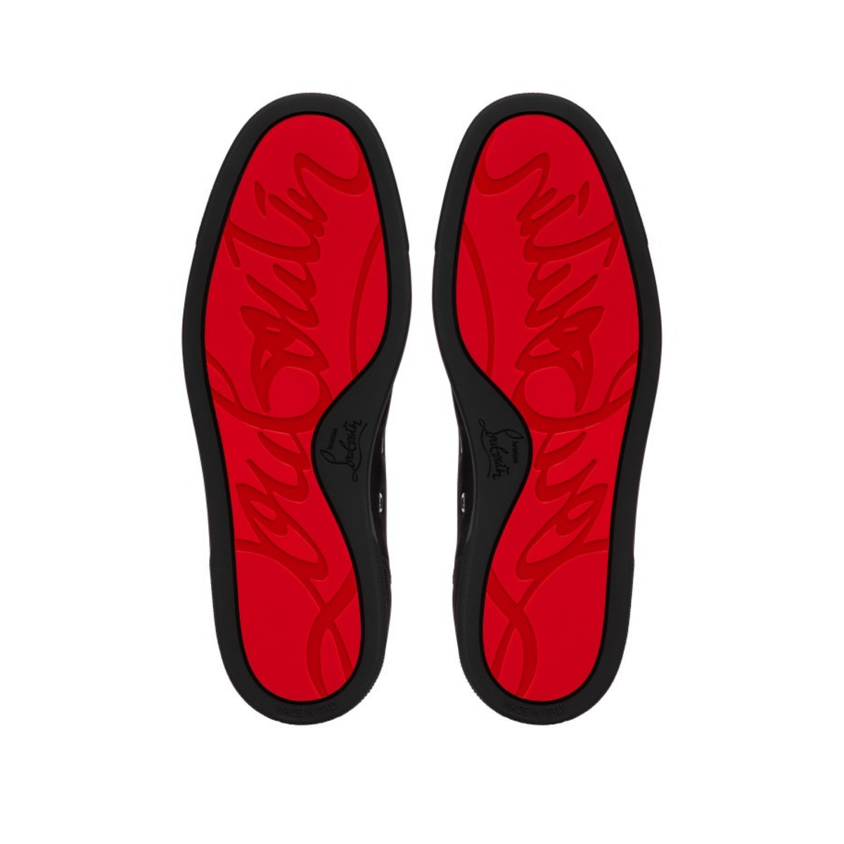 Christian Louboutin Louis Junior Black Suede view 5