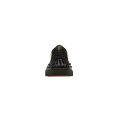 Christian Louboutin Spikes Triple Black view 2