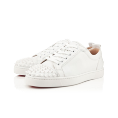 Christian Louboutin Spikes Triple White view 1