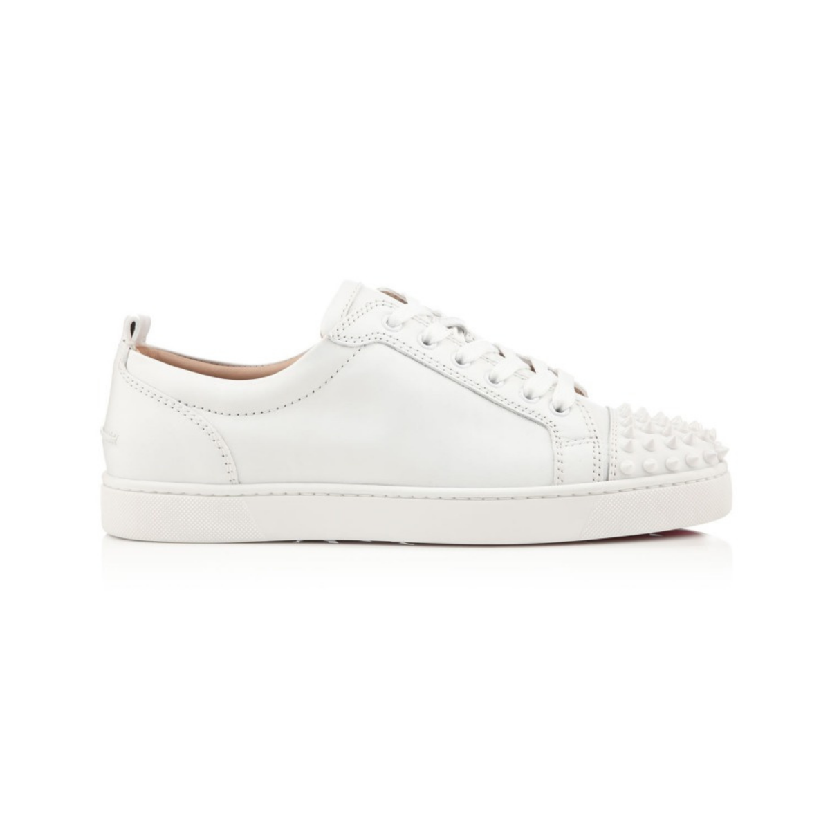 Christian Louboutin Spikes Triple White view 2