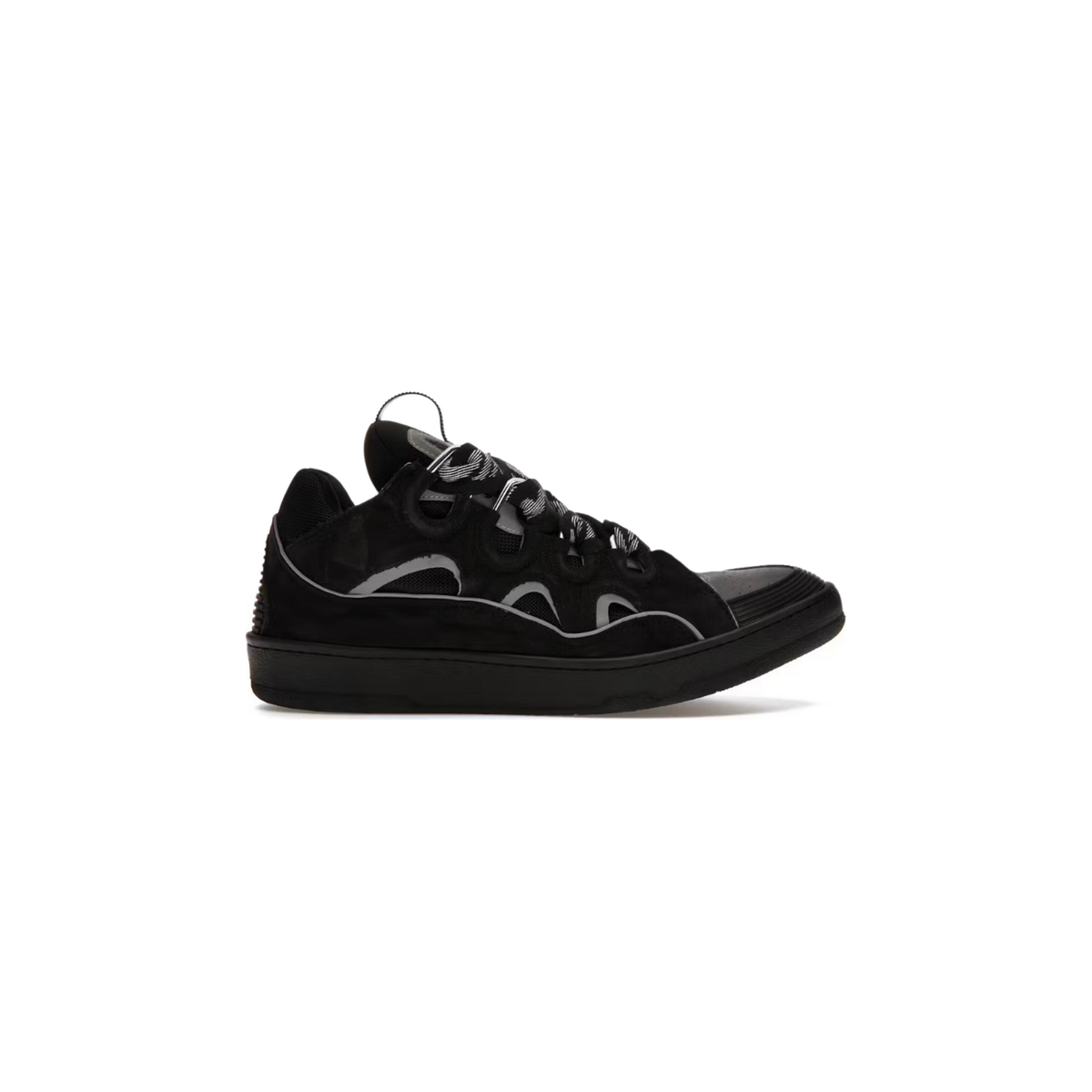 Lanvin Curb black reflective