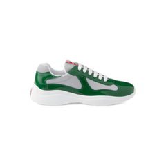 Prada Cup Green Mesh/Patent